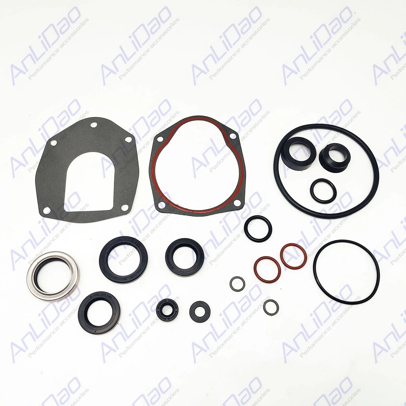 Gearcase Seal Kit for Mercury Mariner 200 225 250HP 3.0L V6 (1994–2006) 816575A 5