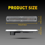 LED Clear Front + Rear Side Marker Light for Ford F-Series Truck (1973–1979)