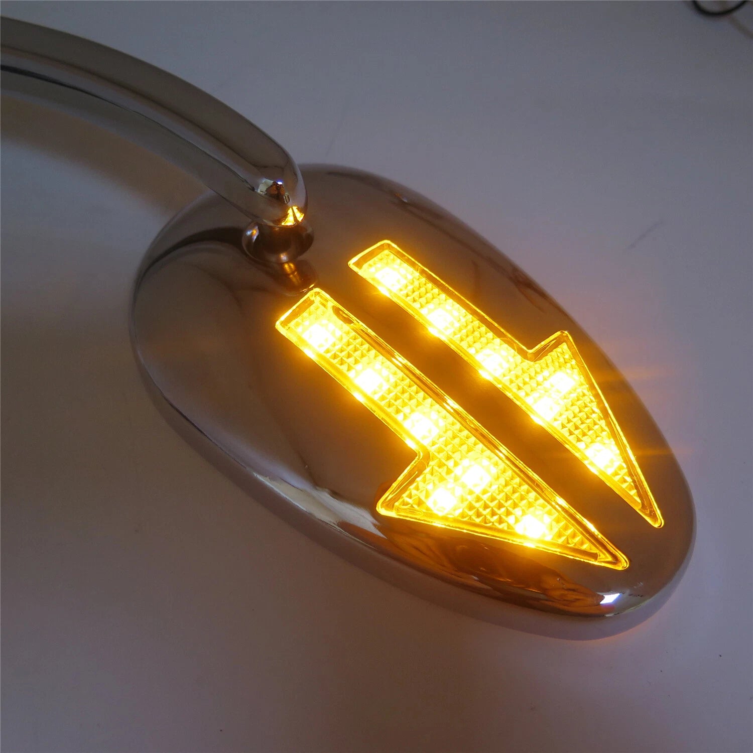 Integrated Arrow LED Turn Signals Mirror for Harley CVO Limited (2015–2021)