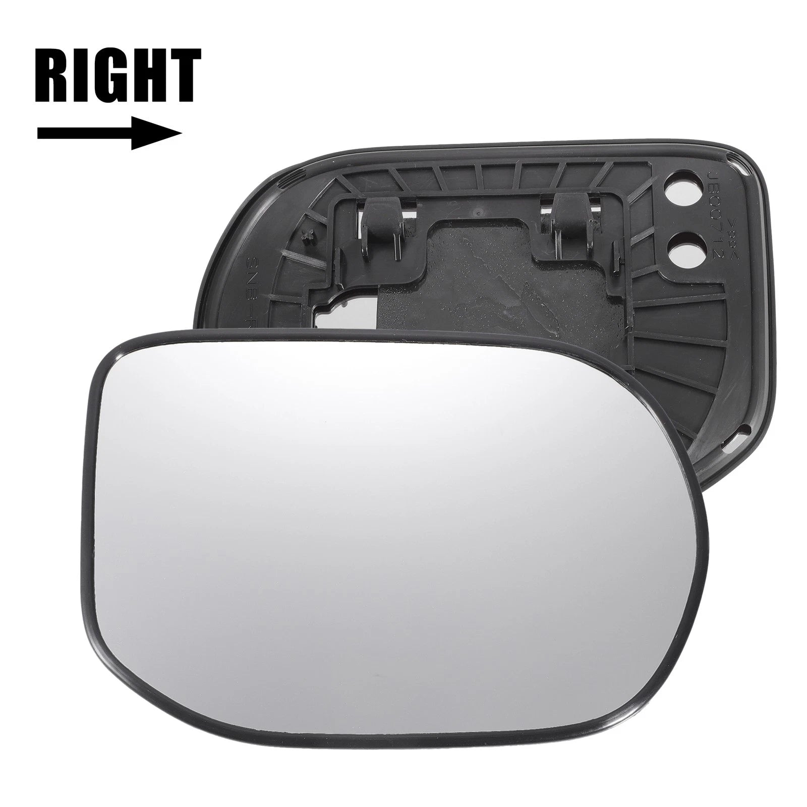 Right Side Mirror Glass for Honda Civic (2010–2011)
