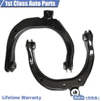 Set of 2 Front Suspension Upper Control Arms for Buick Rainer, Chevy Trailblazer (2002–2009)