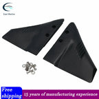 Dolphin Fin Hydrofoil for Outboard Motor & Stern Drive Motor (Black)