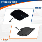 Rear Car Bumper Tow Hook Cover for Mercedes-Benz (2016–2020) No.A2058850224 Caliche Blue