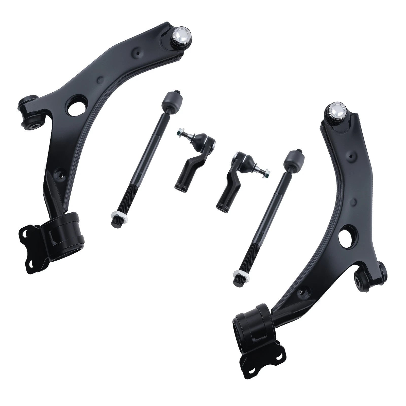 6X Front Lower Control Arms w/ Ball Joints for Mazda 3 (2007–2009) Turbo