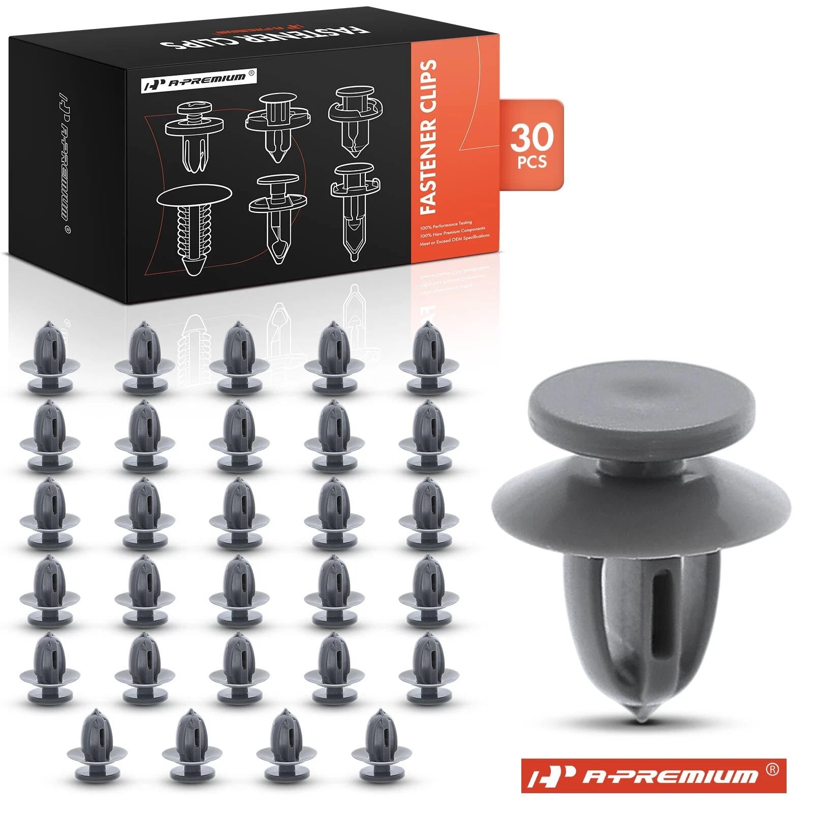 30Pcs Door Panel Retainer Clips for GMC Chevy Cadillac 