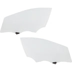 Set of 2 Door Glasses for Kia Forte