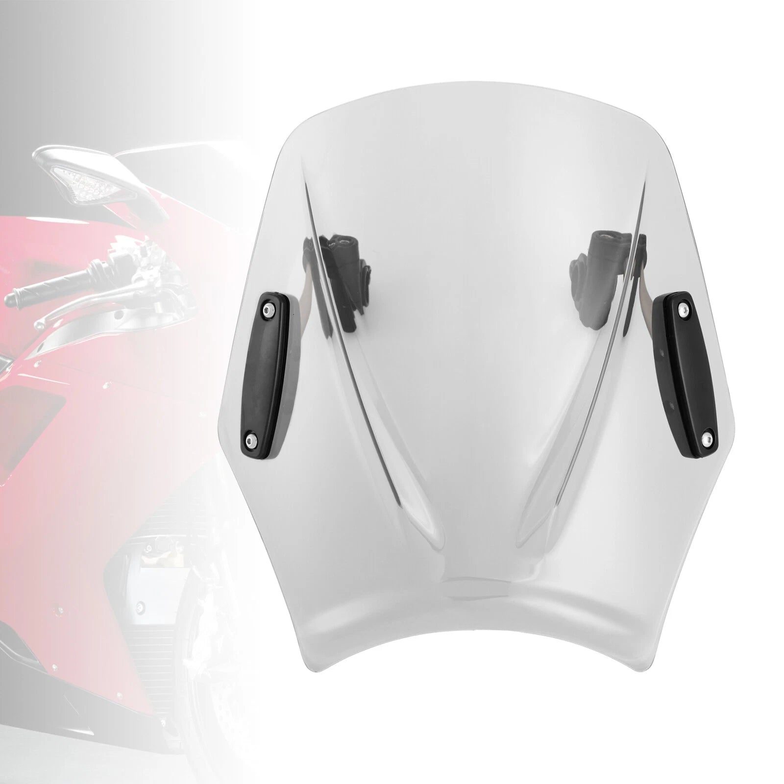 Windshield for Motorcycle with 22mm / 7/8" Handlebar (Universal)