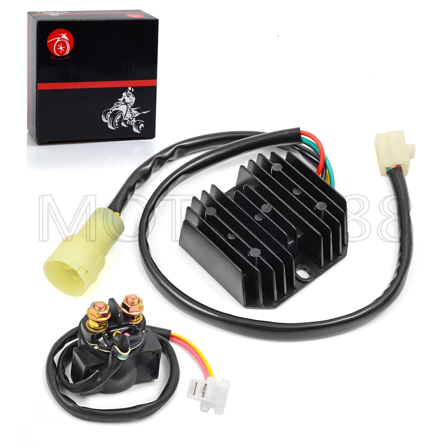 Rectifier Regulator Starter Solenoid Relay for Honda FourTrax 300 (1988–1992)