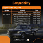 Complete Engine Head for Toyota Pickup DLX 2.4L 22R (1985–1995) 11101-35080