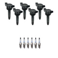 Set of 6 Ignition Coils & Denso Platinum Spark Plugs for Camry V6 (2002–2006)