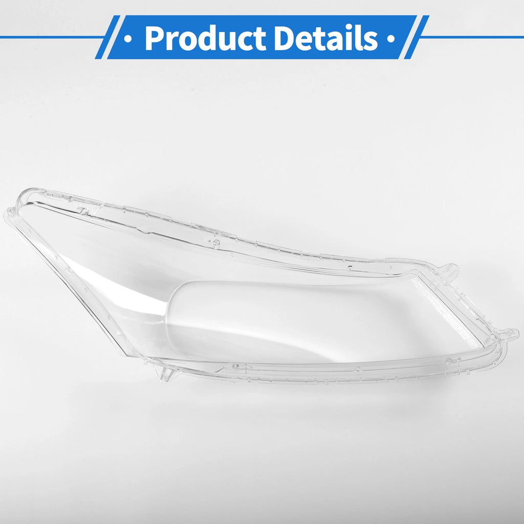 Headlight Lens Cover for Honda Accord (2008–2012) PC Clear
