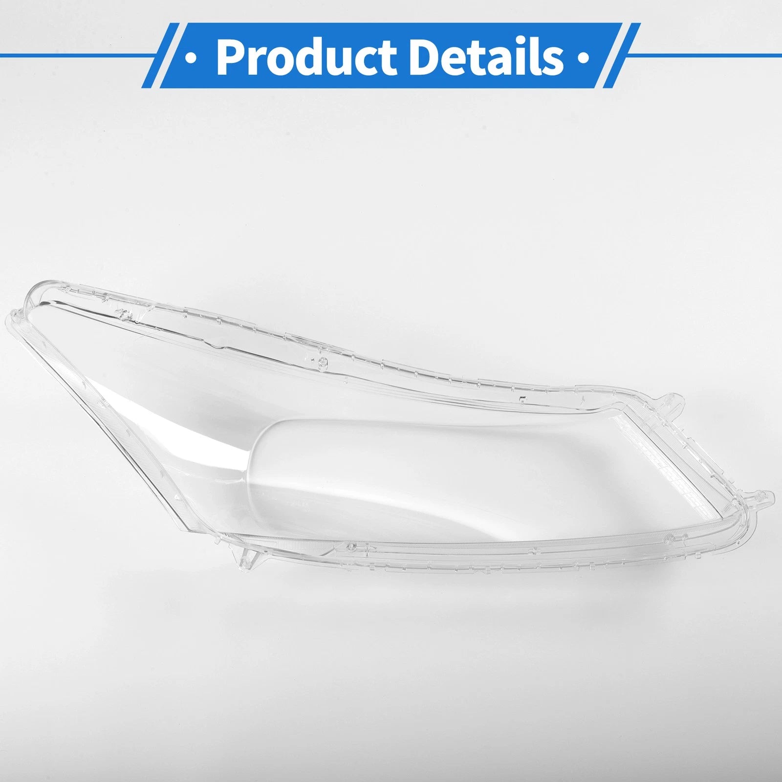Headlight Lens Cover for Honda Accord (2008–2012) PC Clear