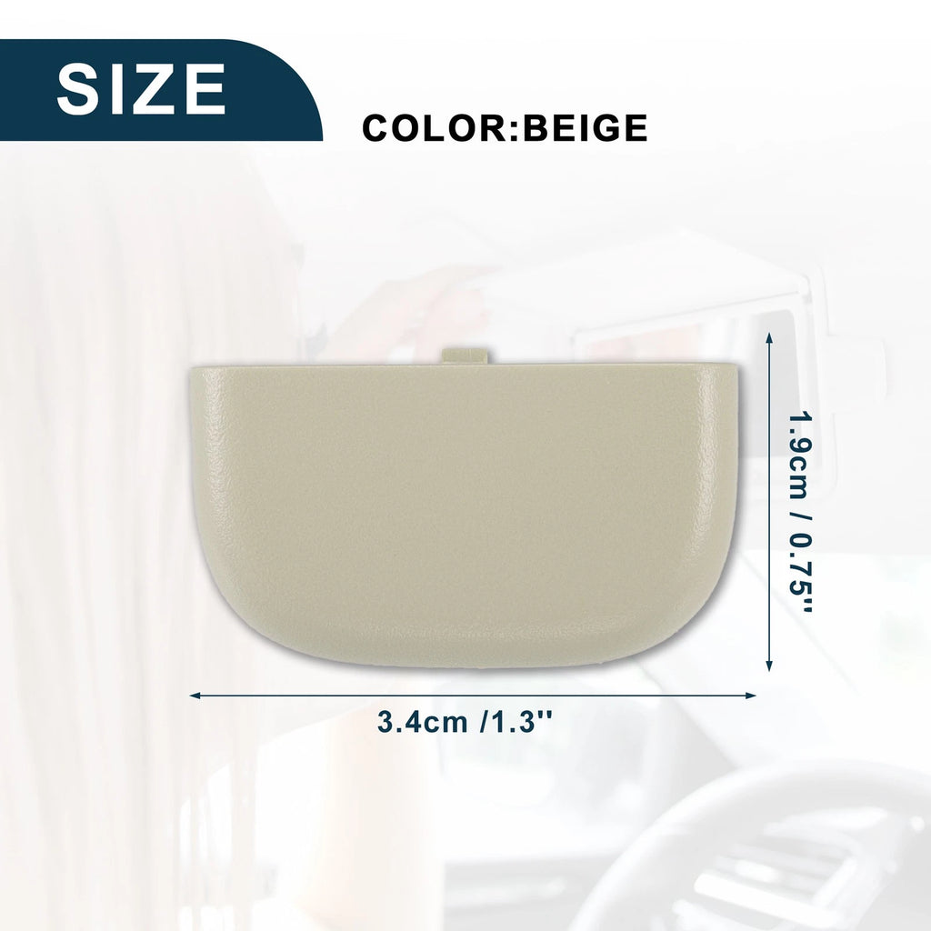 Set of 1 Makeup Mirror Cover Sun Visor Cap Clip for Ford (DS7Z54672A40AF)