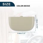 Set of 1 Makeup Mirror Cover Sun Visor Cap Clip for Ford (DS7Z54672A40AF)