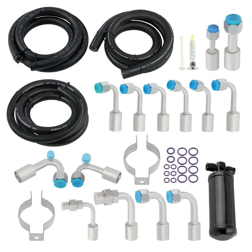 A/C Hose Kit for Universal Vehicles (R-Ring Fittings)