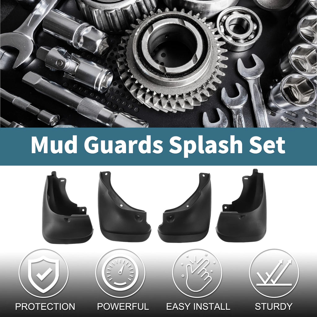 Set of 4 Mud Flaps Splash Guards for Toyota Corolla AE100 (1993–1997)