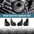 Set of 4 Mud Flaps Splash Guards for Toyota Corolla AE100 (1993–1997)