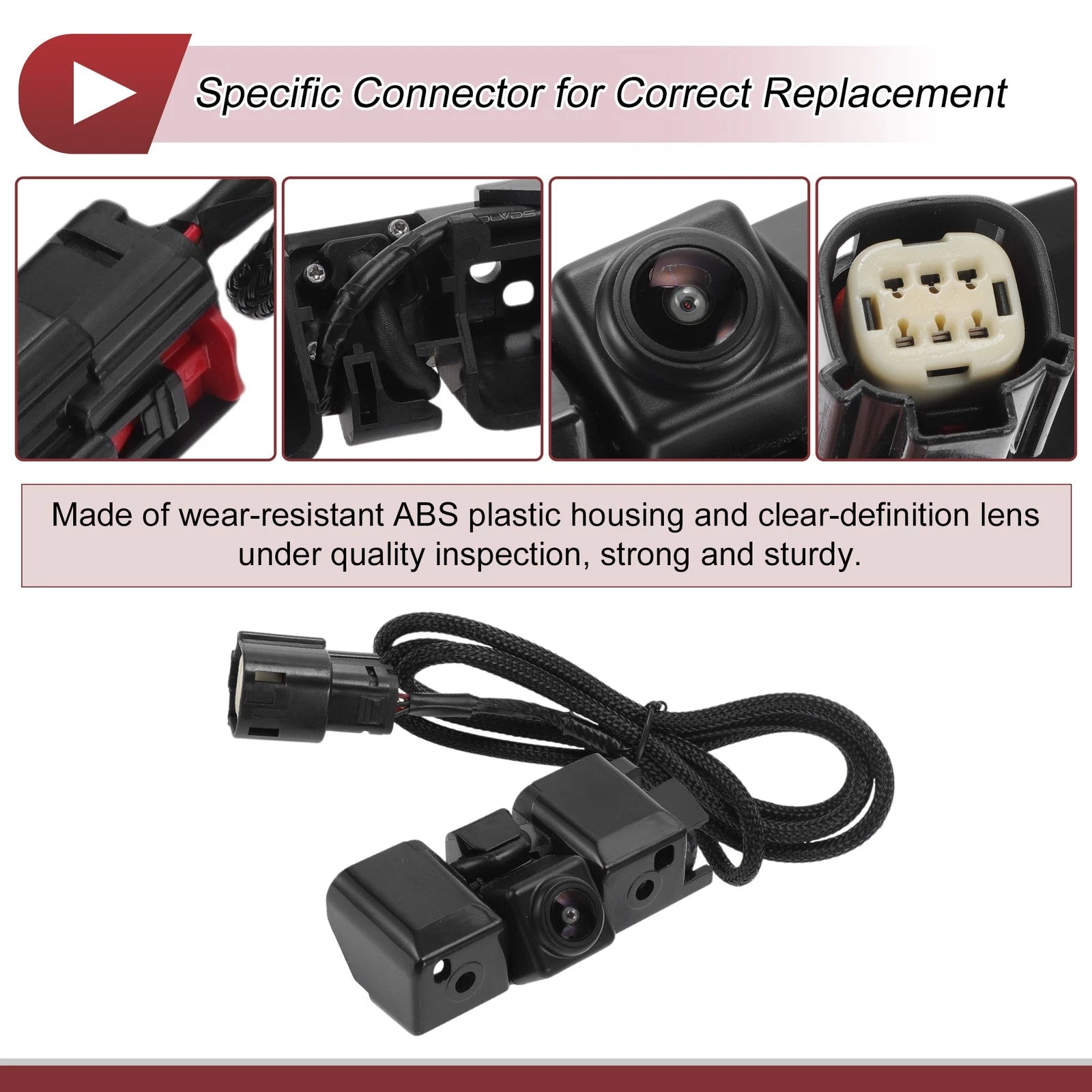 Rear View Camera for GMC Sierra 1500 (2014–2020) 120-180 Degree