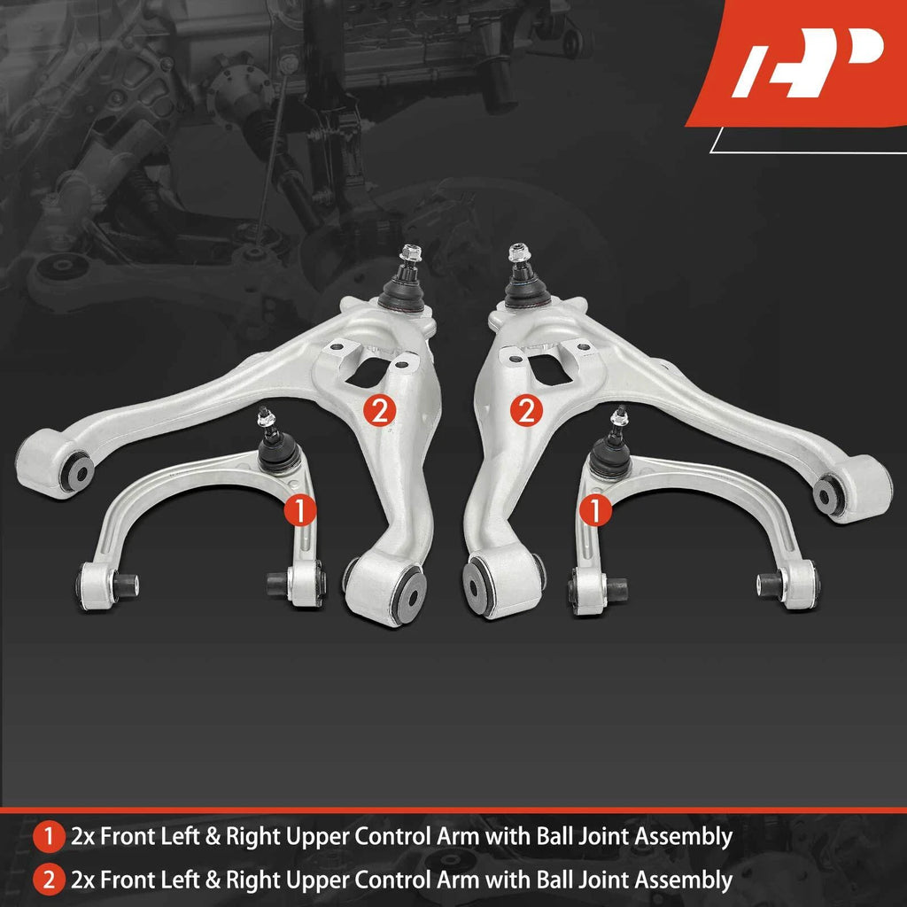 Set of 4 Control Arm and Ball Joint Assembly for Ford Bronco
