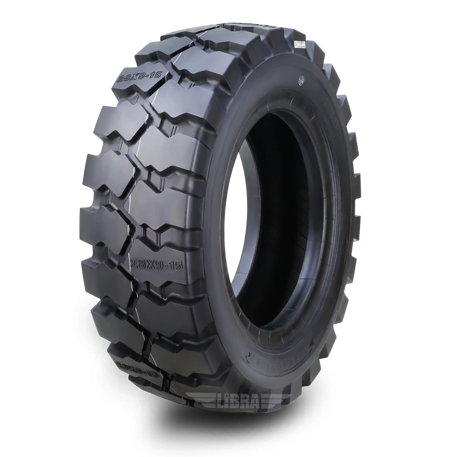 Forklift Tire 28x9-15 w/Tube Flap for Superguider (12030)