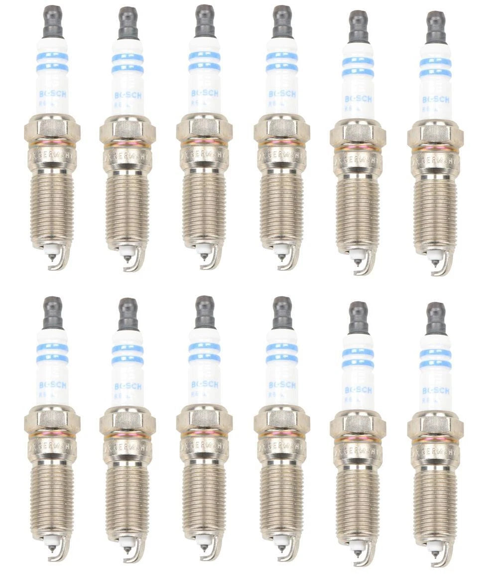 Set of 12 Platinum Spark Plugs for Mercedes W203 C32 AMG R170 SLK32 AMG (2001–2007)