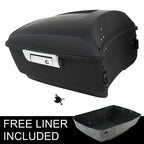 Matte Black King Trunk Luggage for Harley Touring Electra Road Glide (2014–2026)