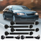 6Pcs Rear Upper & Lower Camber Arms for Honda Accord (2003–2007)