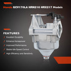 Carburetor w/ Air Filter for Honda GCV170LA HRN216 HRX217 (2010–2021)