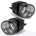 Clear Lens Front Bumper Fog Lights + Switch for Nissan Frontier/Sentra (2001–2004)