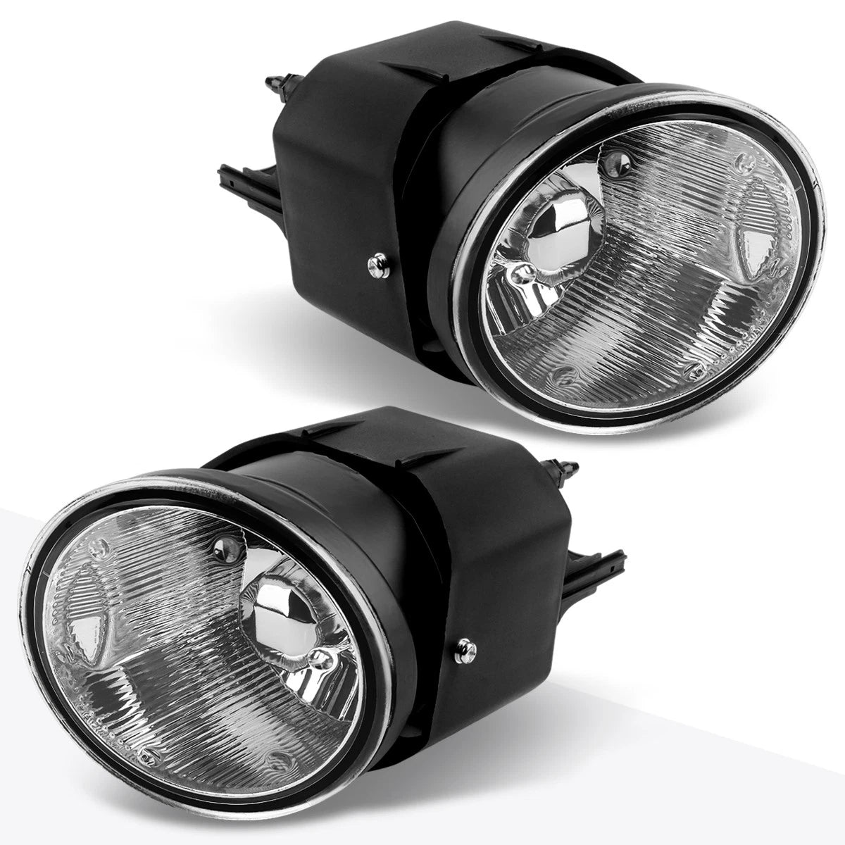 Clear Lens Front Bumper Fog Lights + Switch for Nissan Frontier/Sentra (2001–2004)