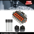 6 Spool Hydraulic Backhoe Directional Control Valve for Make Model