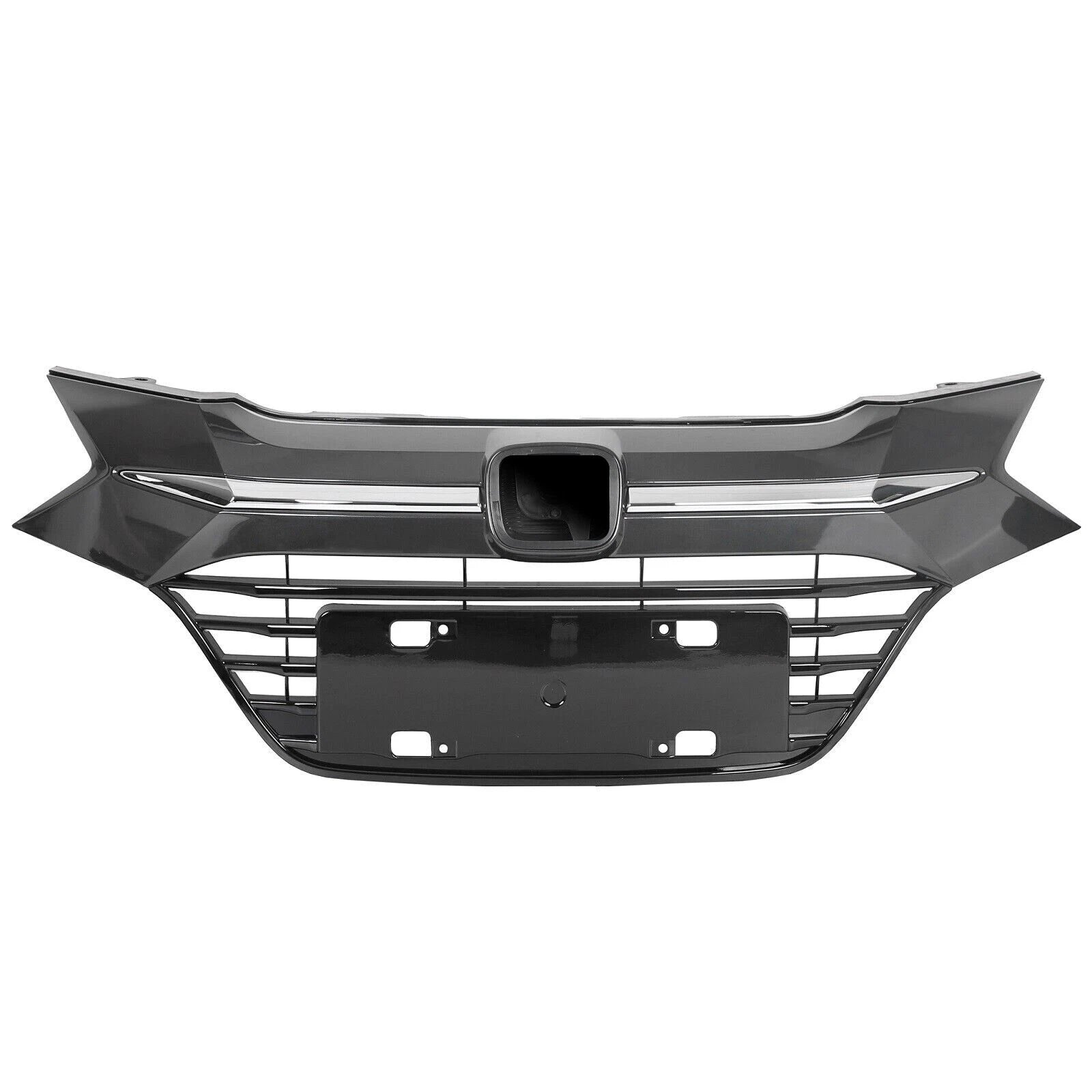 Front Upper Grille with Chrome Trim for Honda HR-V (2016–2018)