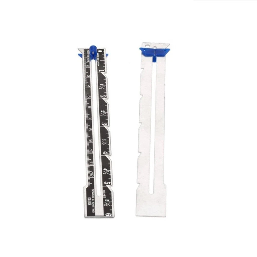 Sliding Gauge Ruler for DIY Sewing and Knitting