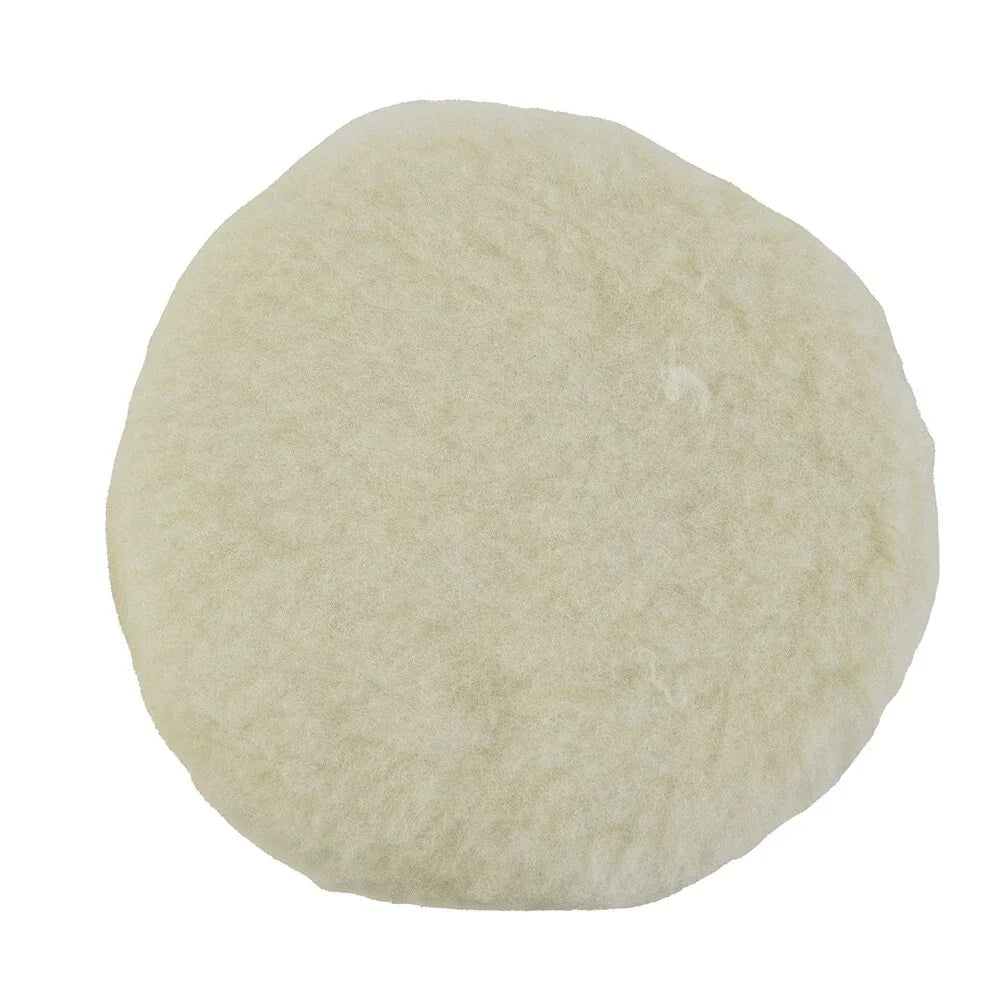 5 x Buffing Polishing Pads Wool Wheel Mop Kit for Car Polisher Drill Adapter