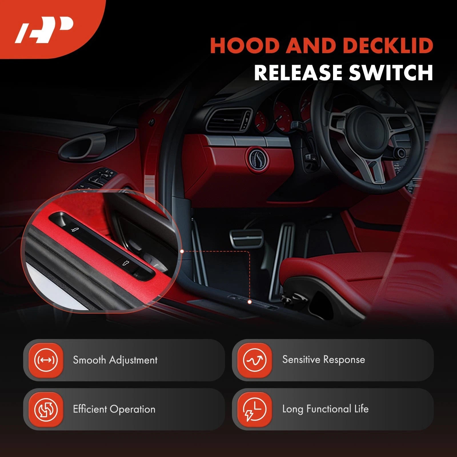Trunk Lock Release Switch for Mercedes W205 C300 (2015-2021)