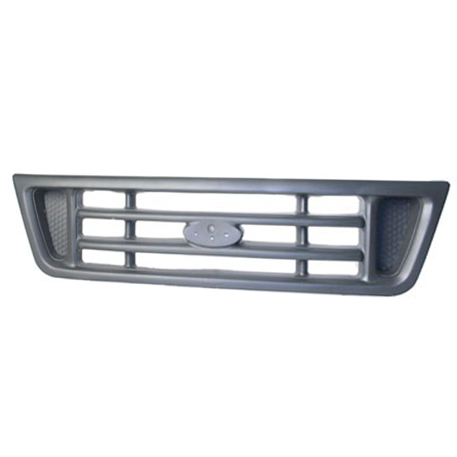 Replacement Gray Plastic Front Grille for Toyota Hilux (2005–2015)