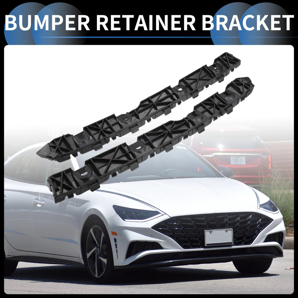 1 Pair Rear Bumper Retainer Bracket No. 86651AA000 for Hyundai Elantra (2021–2023)