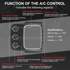A/C Climate Control Module for Dodge RAM 1500 2500 (2013-2018)