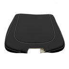 Console Armrest for Dodge Ram (2013–2018) - Leather, Adjustable, White Stitch