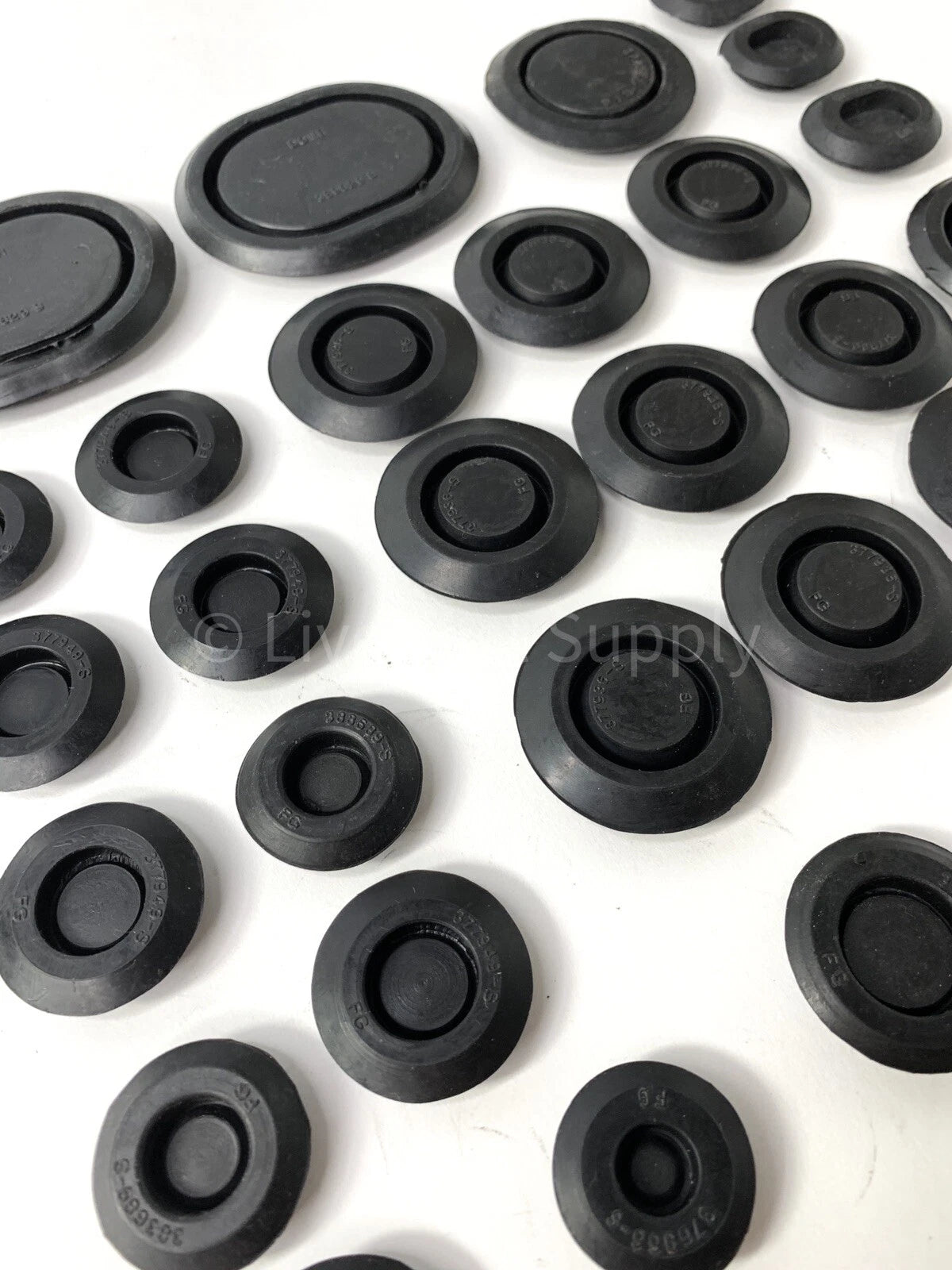 Rubber Body Plug Grommet Kit for Ford Mustang (1979–1993)