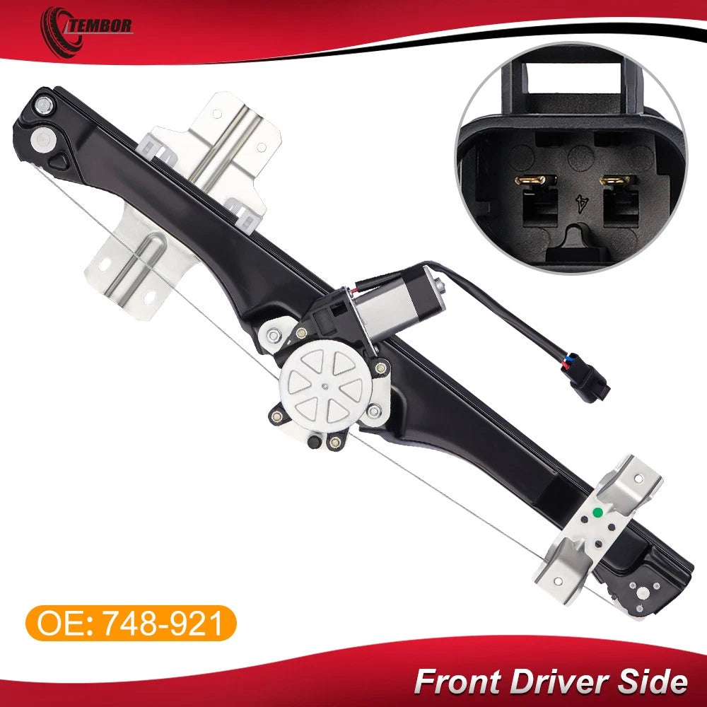 Driver Window Regulator with Motor for Saturn Outlook GMC Acadia Chevy Traverse (2007–2017)