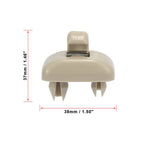Set of 2 Sun Visor Hook Clips for Audi S4 RS5 (2009–2019) 8U0857562