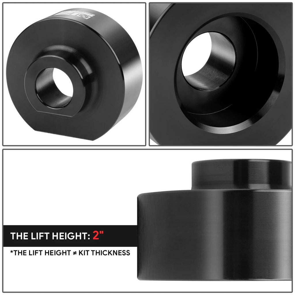 2" Aluminum Bump Stop Mount Lift Kit Spacers for Ford F-150 Ranger (1981–2020)