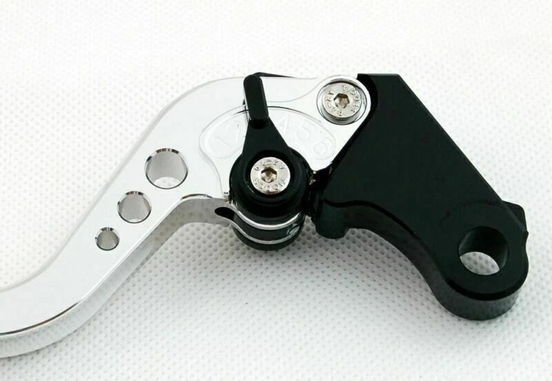 Long Brake Clutch Levers for Honda CBR500R (2013–2014) Silver T9