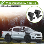 Windshield Washer Nozzle Set for Jeep (No. 55157319AA)