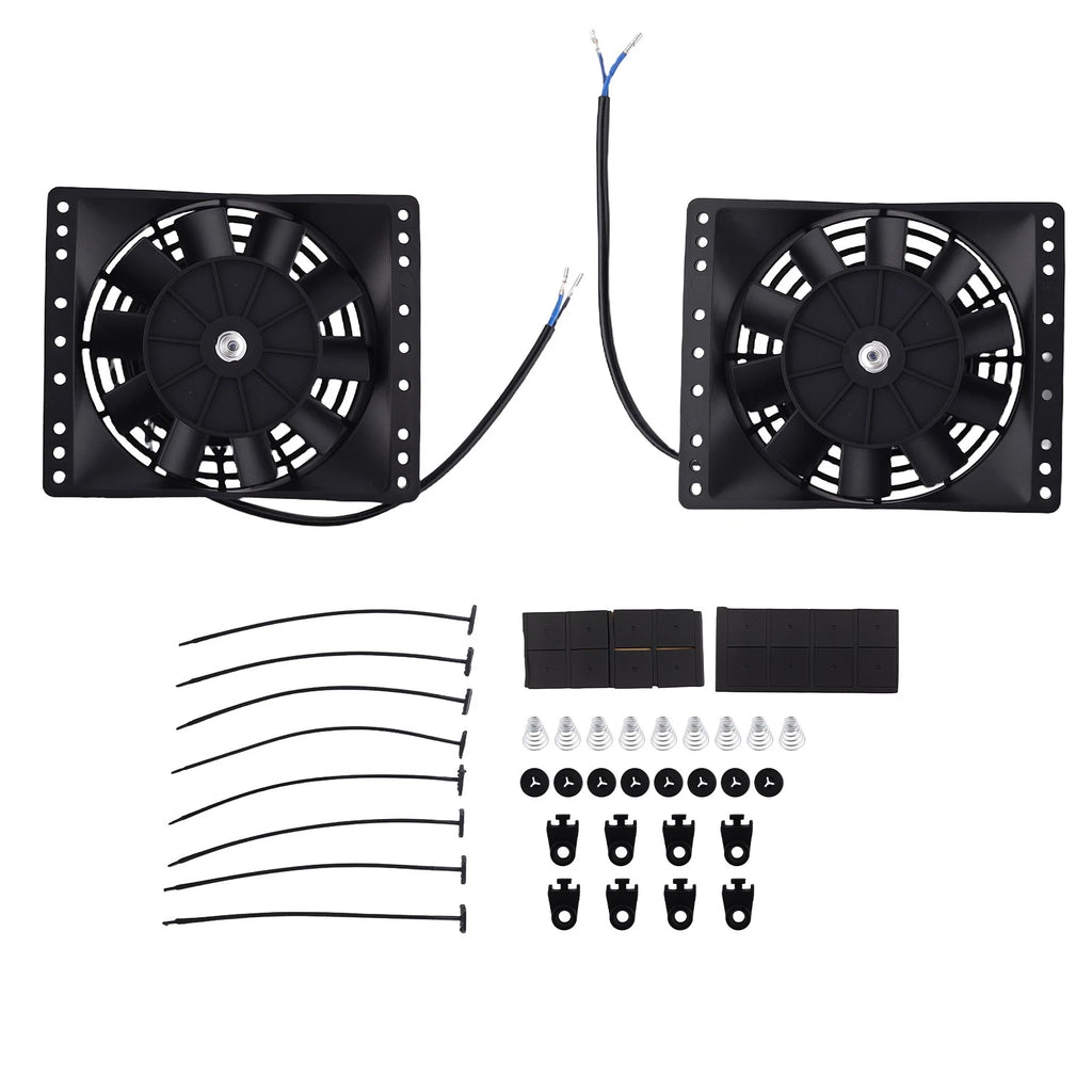 Dual Electric Fan for Chevy GMC 265 283 305 327 350 383 400 (Universal)