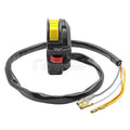 Left Handle Stop Kill Switch for Suzuki Quadsport 250, Quadracer 250, Quadrunner 185 (1985–2002)