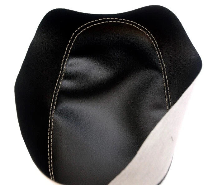 Center Console Armrest Cover for Kia Soul (2014–2019) Beige Stitch