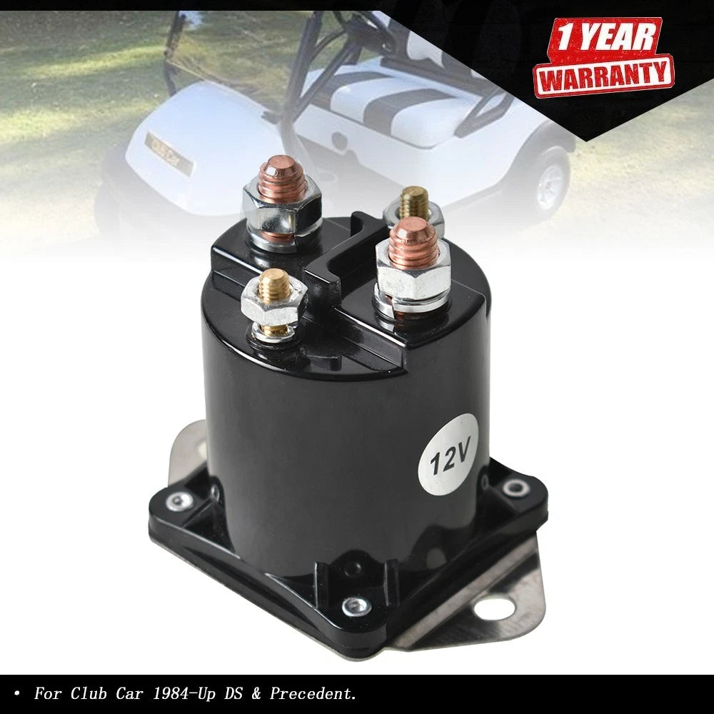 12V Solenoid Switch for Club Car DS/Precedent Golf Cart (1984âPresent)