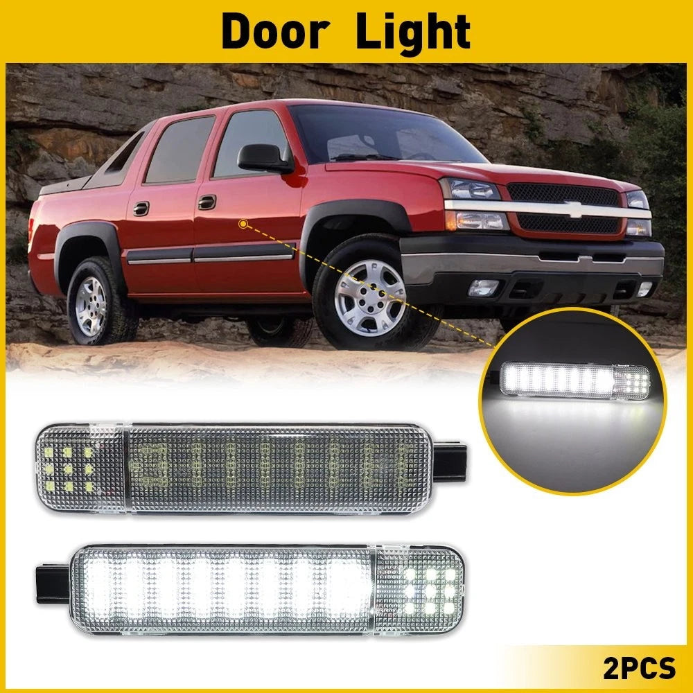 LED Door Courtesy Light for Chevy Silverado Suburban Tahoe GMC Yukon Sierra (EXV)